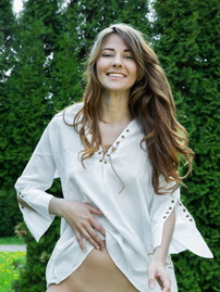 Cute Brunette Girl Olwen
